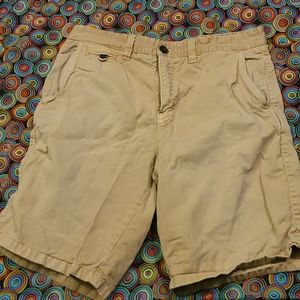 Mens khaki shorts size 32